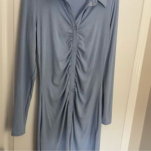 H&M long sleeve mini dress